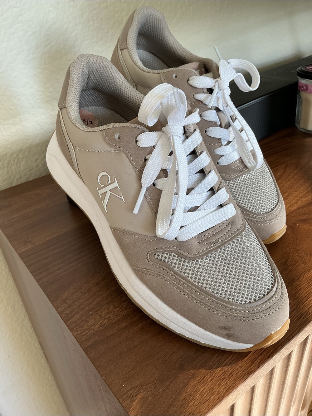 Calvin Klein Charli Multi-Texture Fashion Sneakers ✨